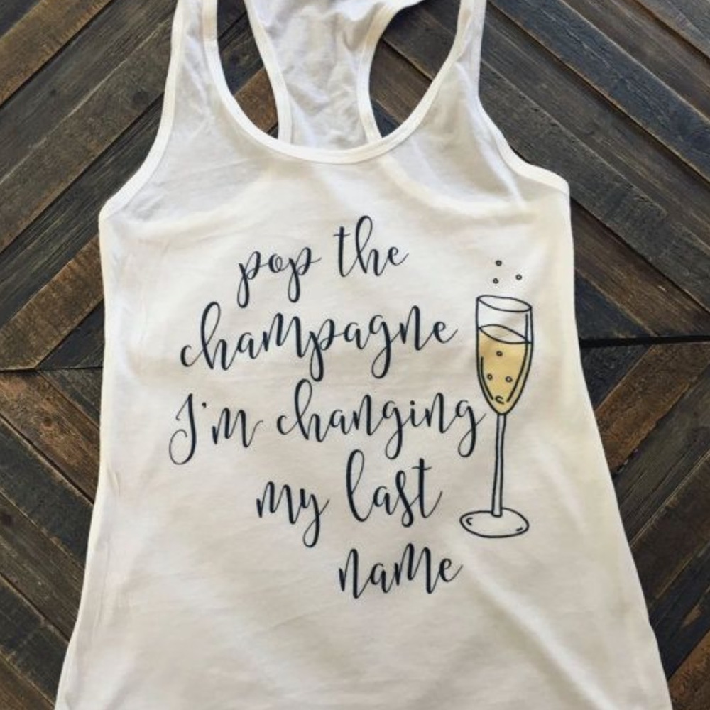 Cute Engagement Gift/Shirt/Tank